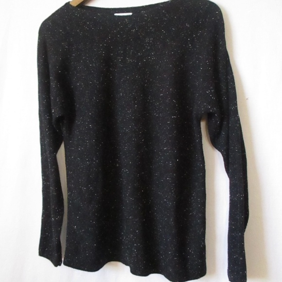 J. Jill Black Speckled Sweater Small - Picture 2 of 3